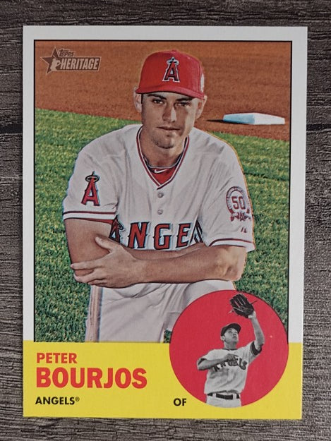 2012 Topps Heritage #182 Peter Bourjos