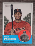 2012 Topps Heritage #45 Jimmy Paredes