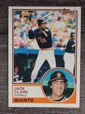 1983 Topps #210 Jack Clark