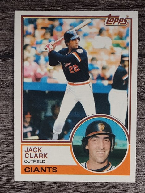 1983 Topps #210 Jack Clark