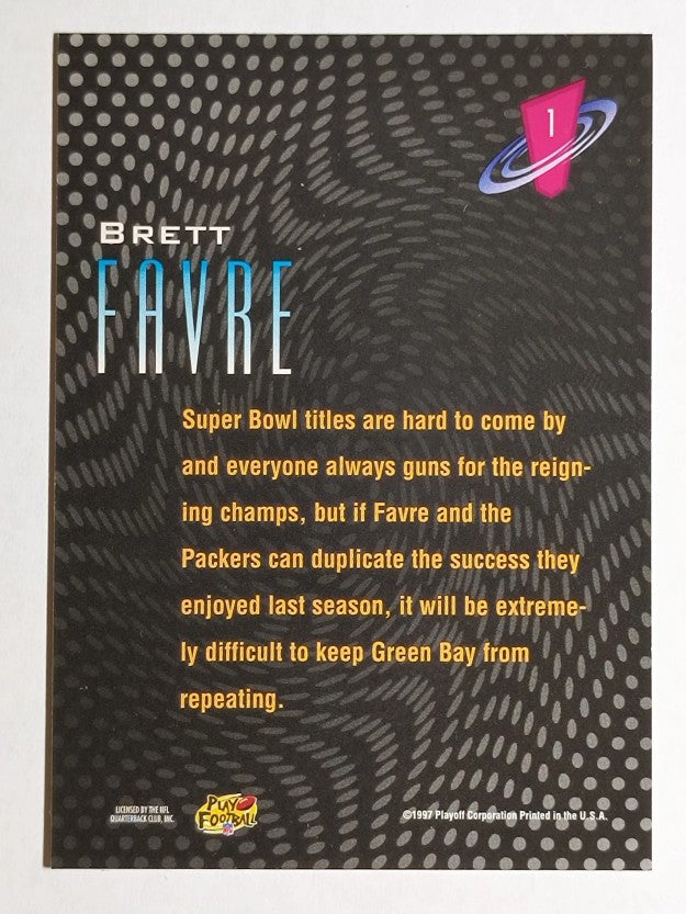 1997 Playoff Zone Frenzy #1 Brett Favre