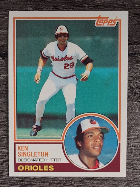 1983 Topps #85 Ken Singleton