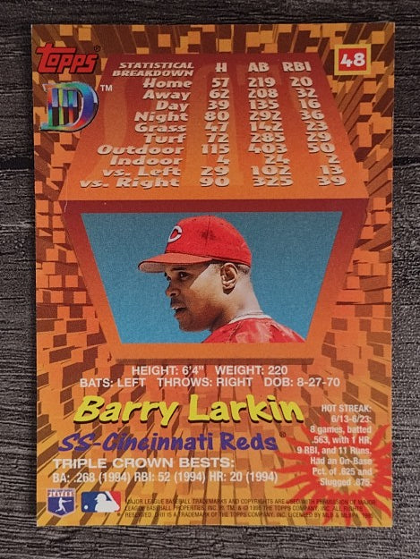 1995 Topps D3 #48 Barry Larkin