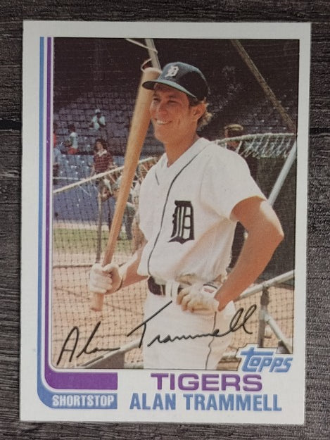 1982 Topps #475 Alan Trammell
