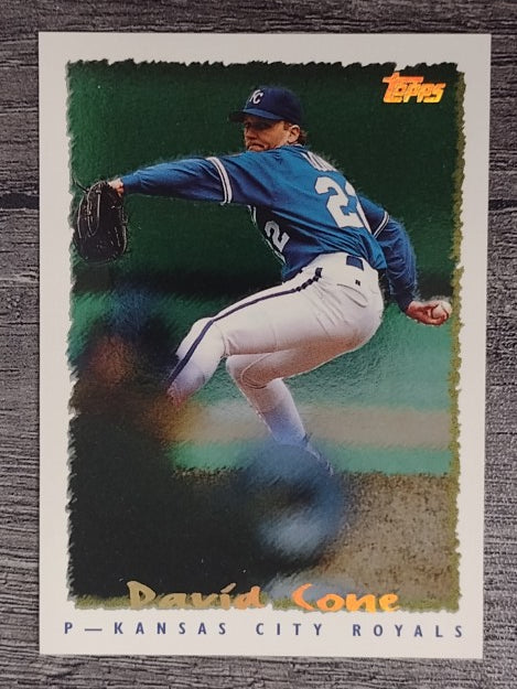 1995 Topps Cyberstats #4 David Cone