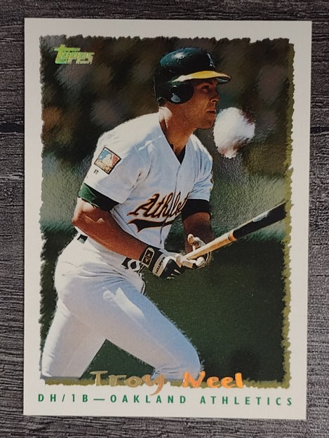 1995 Topps Cyberstats #94 Troy Neel