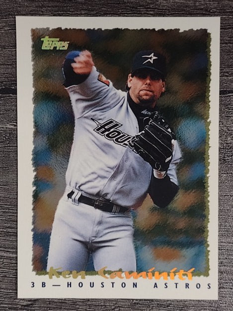 1995 Topps Cyberstats #68 Ken Caminiti