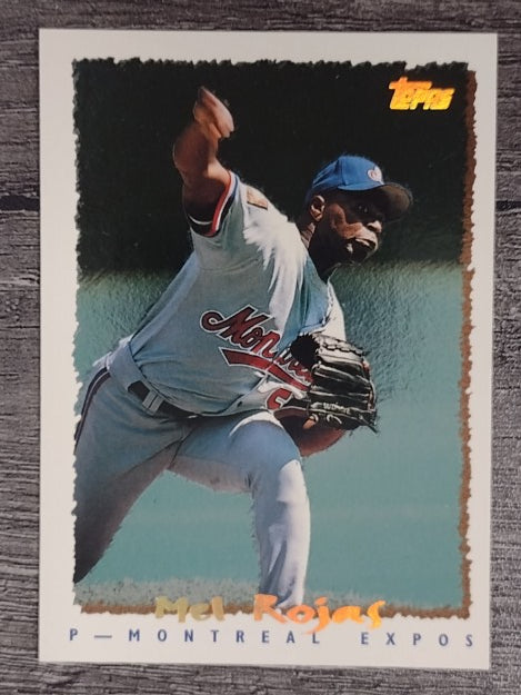 1995 Topps Cyberstats #51 Mel Rojas