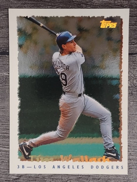 1995 Topps Cyberstats #30 Tim Wallach