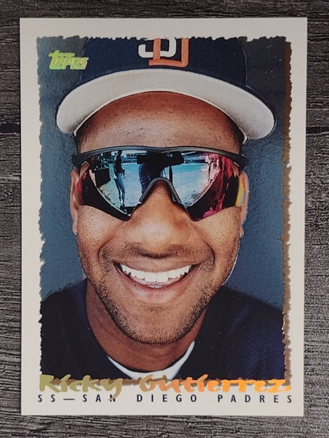 1995 Topps Cyberstats #309 Ricky Gutierrez