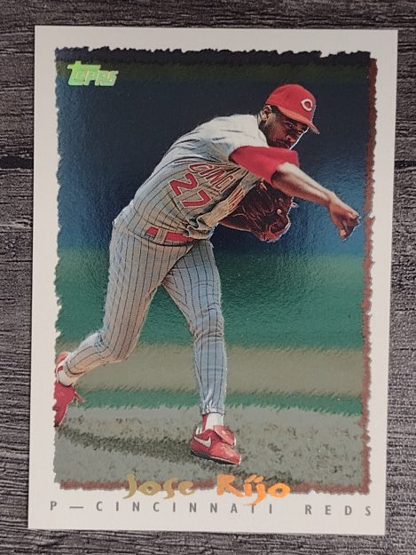 1995 Topps Cyberstats #314 Jose Rijo