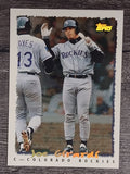 1995 Topps Cyberstats #321 Joe Girardi