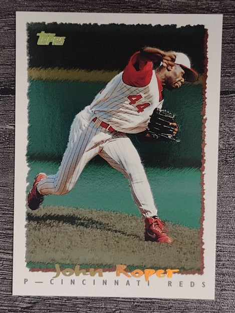 1995 Topps Cyberstats #375 John Roper