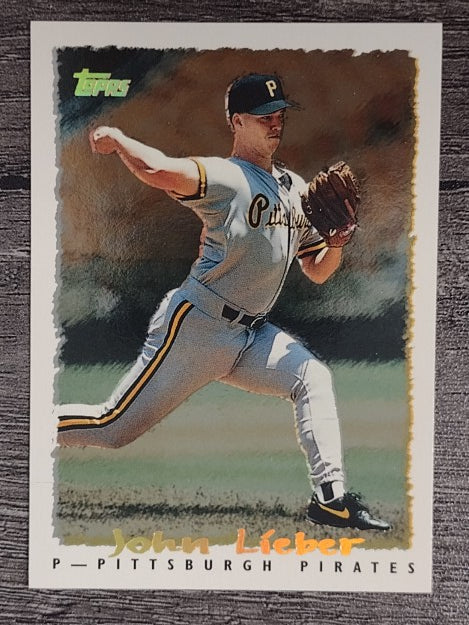 1995 Topps Cyberstats #320 Jon Lieber