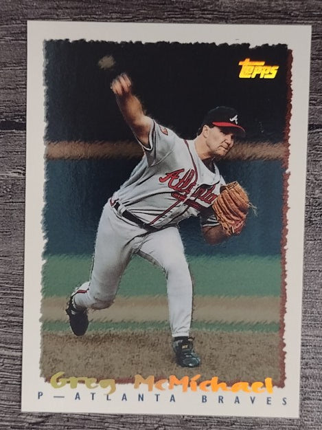 1995 Topps Cyberstats #300 Greg McMichael