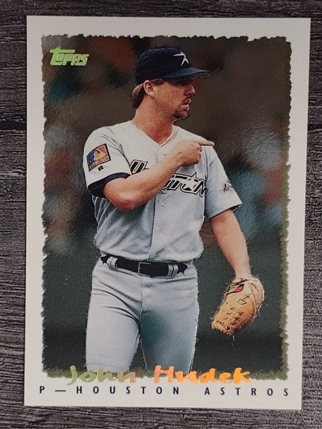 1995 Topps Cyberstats #290 John Hudek