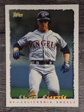 1995 Topps Cyberstats #92 Chad Curtis