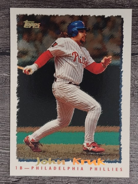 1995 Topps Cyberstats #346 John Kruk