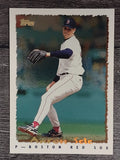 1995 Topps Cyberstats #162 Aaron Sele