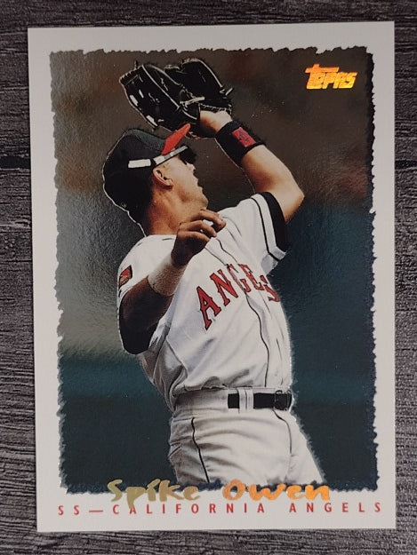 1995 Topps Cyberstats #307 Spike Owen