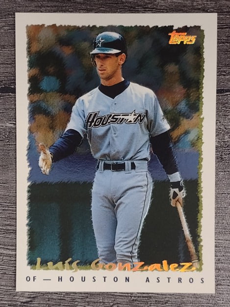 1995 Topps Cyberstats #97 Luis Gonzalez