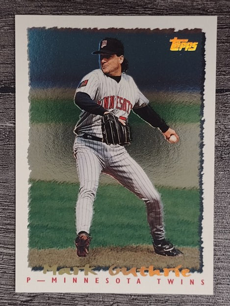 1995 Topps Cyberstats #332 Mark Guthrie
