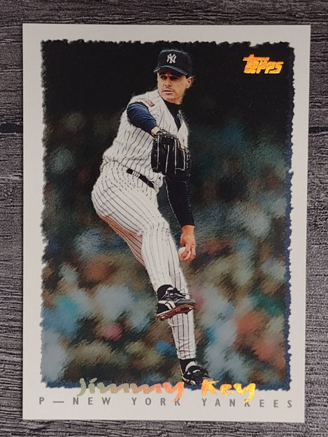 1995 Topps Cyberstats #330 Jimmy Key