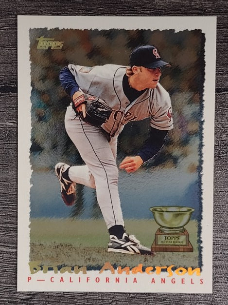 1995 Topps Cyberstats #323 Brian Anderson