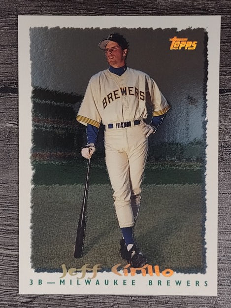 1995 Topps Cyberstats #325 Jeff Cirillo