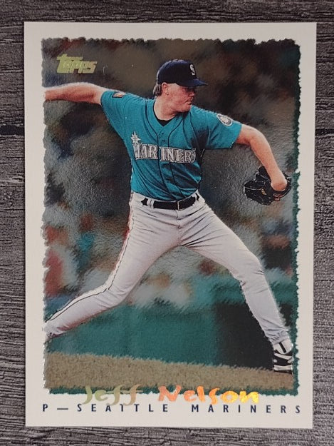 1995 Topps Cyberstats #340 Jeff Nelson