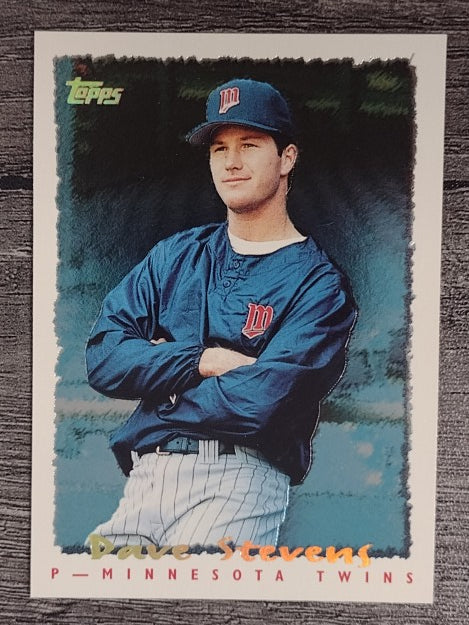1995 Topps Cyberstats #304 Dave Stevens