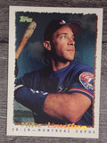 1995 Topps Cyberstats #329 Mike Lansing