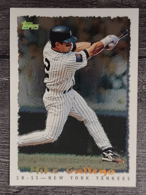 1995 Topps Cyberstats #316 Mike Gallego