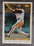 1995 Topps Cyberstats #8 Matt Williams