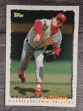 1995 Topps Cyberstats #160 Curt Schilling