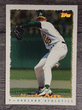 1995 Topps Cyberstats #126 Mark Acre