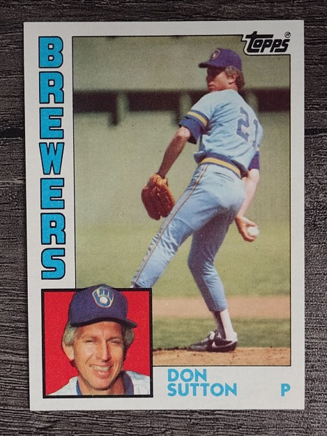 1984 Topps #35 Don Sutton