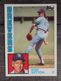 1984 Topps #35 Don Sutton