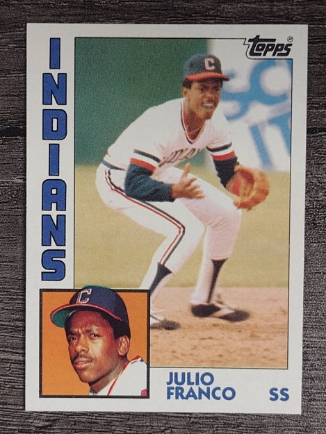 1984 Topps #48 Julio Franco