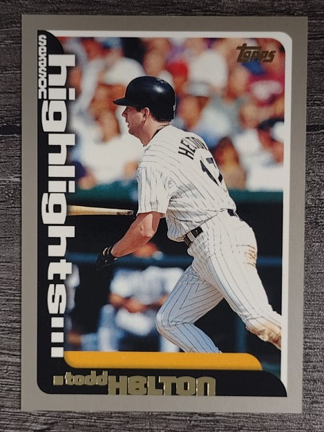 2000 Topps #221 Todd Helton HL