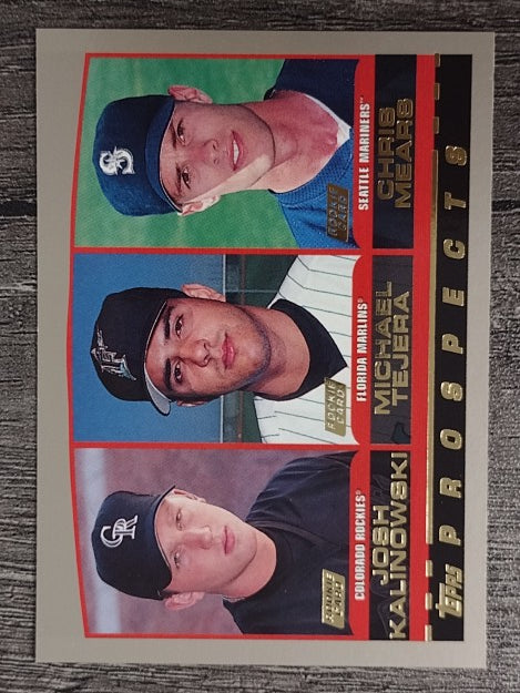 2000 Topps #206 Josh Kalinowski/Michael Tejera/Chris Mears
