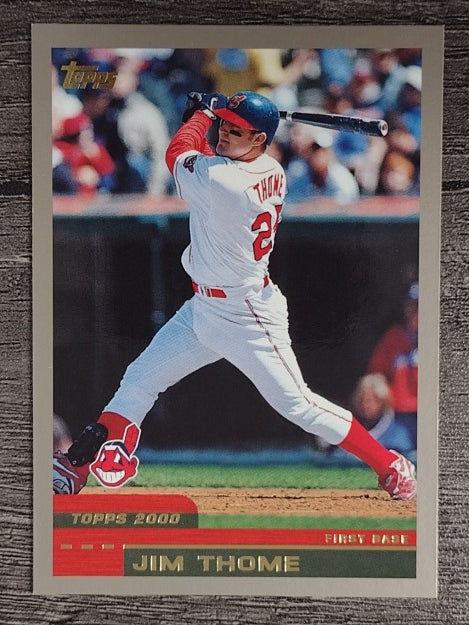 2000 Topps #360 Jim Thome