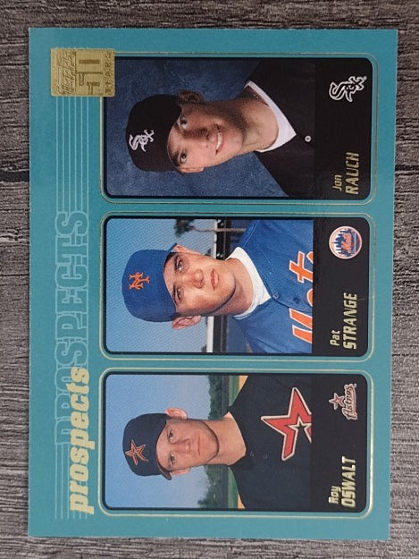 2001 Topps #727 Roy Oswalt/Pat Strange/Jon Rauch