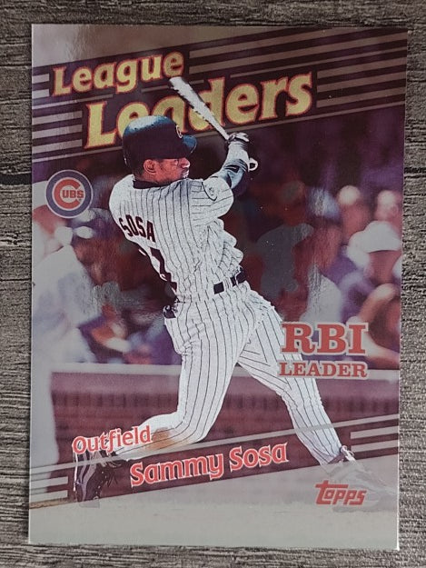 1999 Topps #225 Sammy Sosa LL