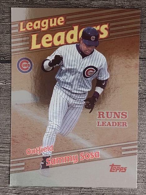 1999 Topps #229 Sammy Sosa LL