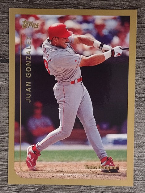 1999 Topps #50 Juan Gonzalez