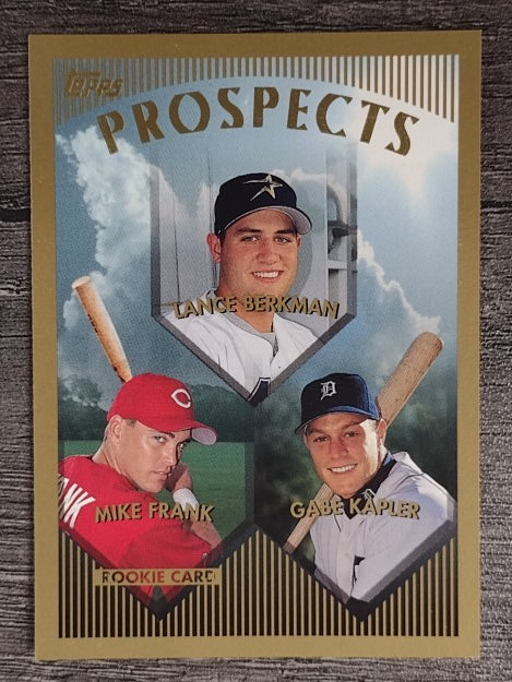 1999 Topps #205 Lance Berkman/Gabe Kapler