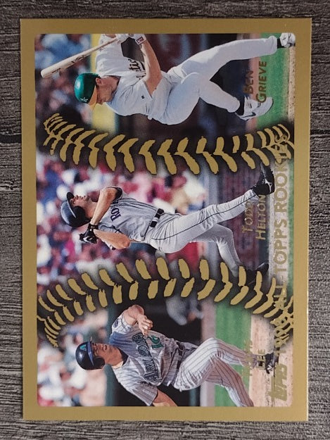 1999 Topps #457 Travis Lee/Todd Helton/Ben Grieve AT