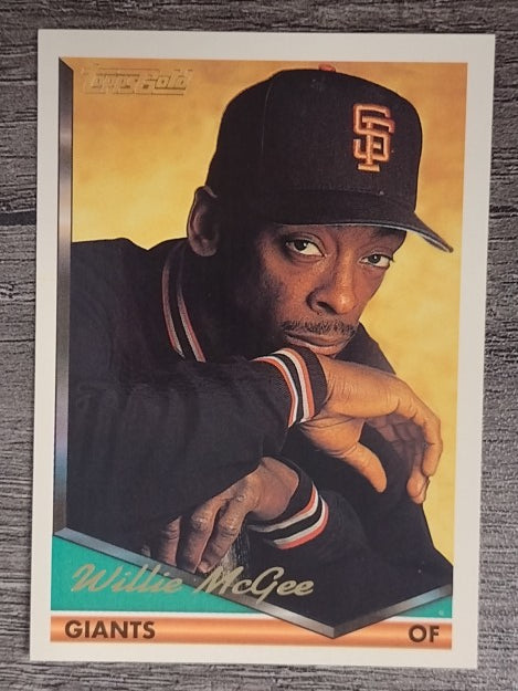 1994 Topps Gold #574 Willie McGee