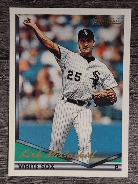 1994 Topps Gold #724 Kirk McCaskill